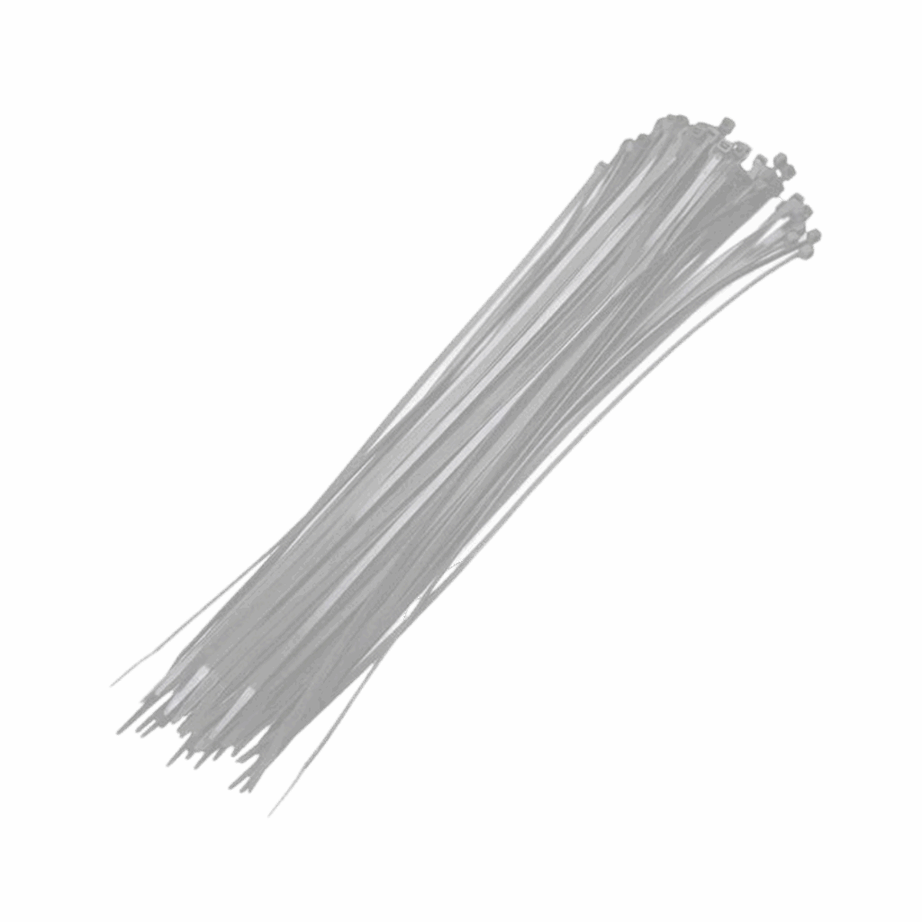 ABRACADEIRA NYLON 100MM X 2,5MM C/100 BRANCO BELTOOLS