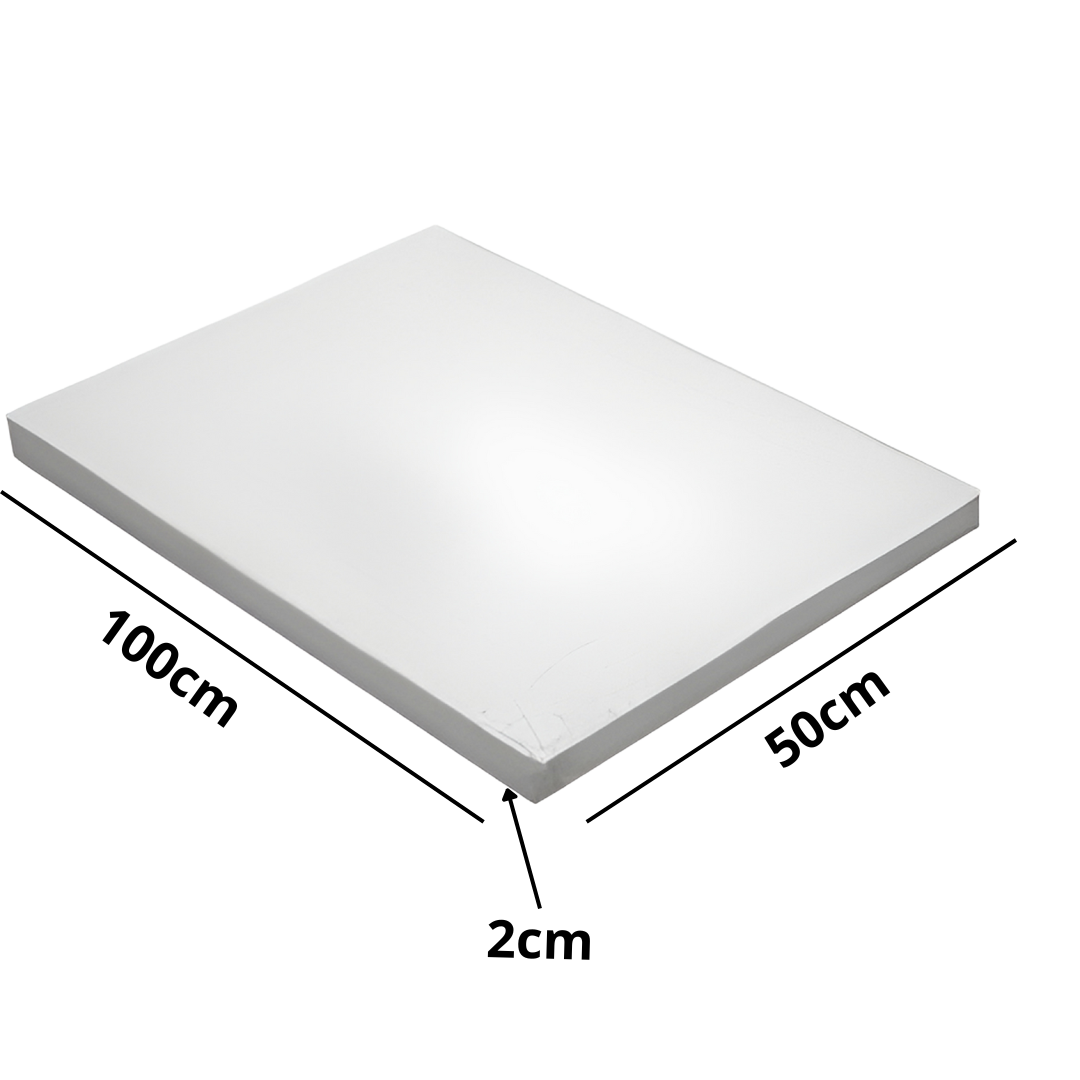 PLACA DE ISOPOR MED.1000X500X20MM T1